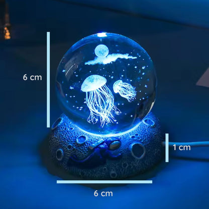 Ocean Crystal Sphere